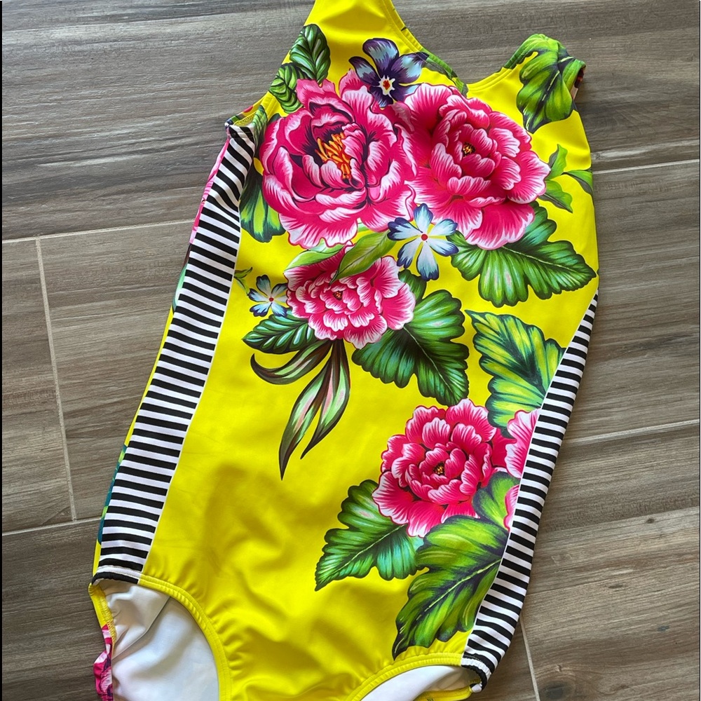 Sylvia P dancewear gymnastics leotard AXS XS HTF